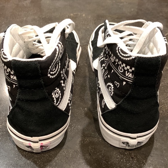 Men’s Vans Sk8 Hi Peace Paisley - Picture 5 of 13